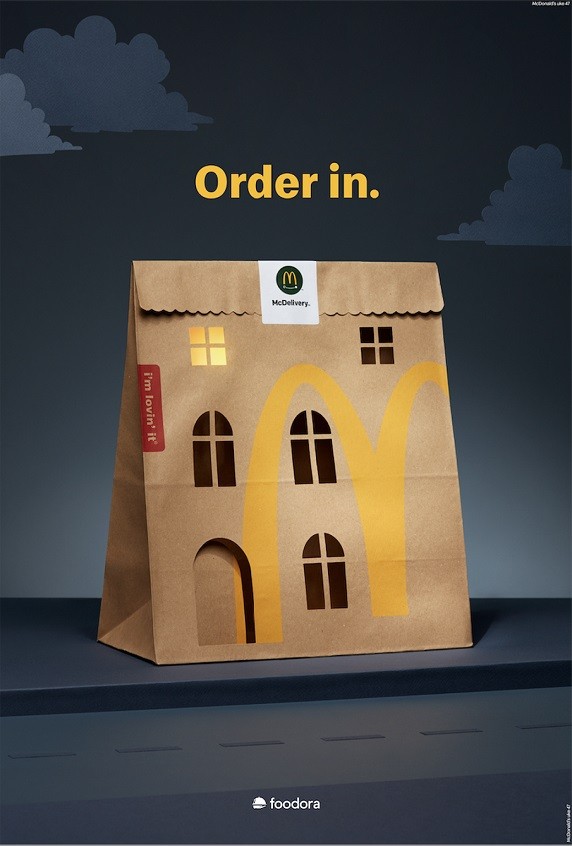 McDonald's Norway Transforms Packaging into Art in Unique Advertising Venture