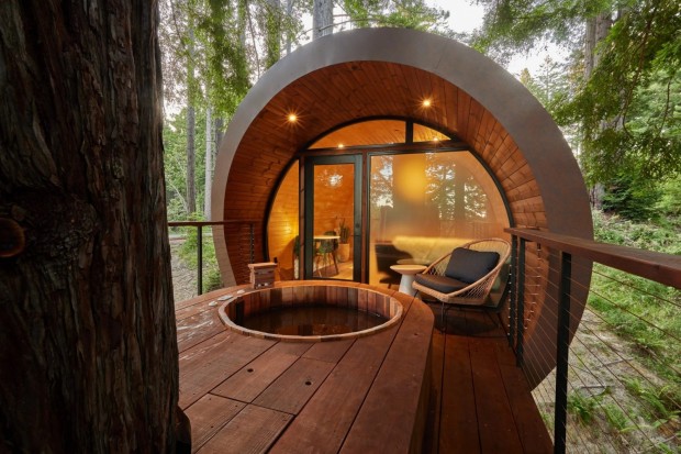 Spyglass Treehouse - A Sustainable Oasis by Artistree Home