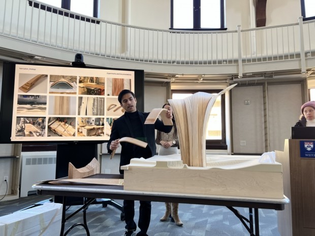 Students Pioneer Sustainable Architecture with Ancient Materials and AI Robotics at the University of Pennsylvania