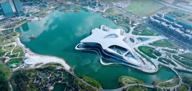 Chengdu's 'Floating' Science Fiction Museum Setting New Standards For Futuristic Design