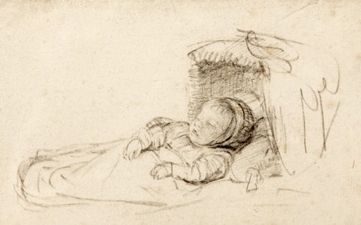 British Museum Enriches Cultural Heritage with the Acquisition of Rembrandt's Intimate Masterpiece,  “A Baby Sleeping in a Cradle”
