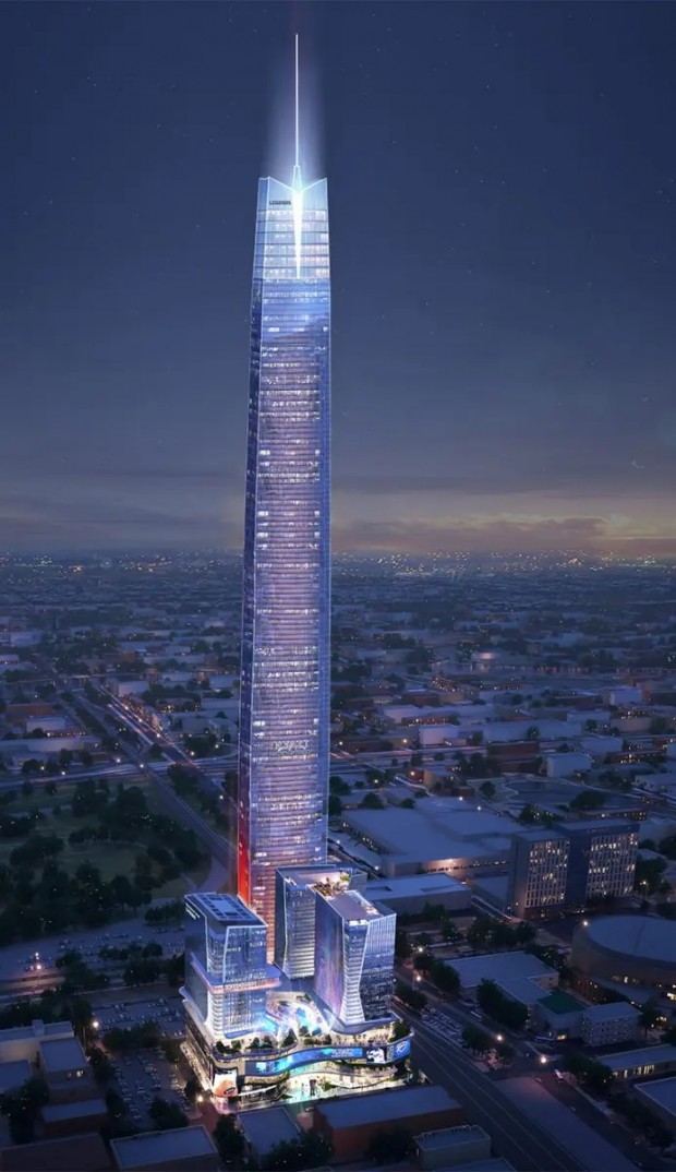 Oklahoma City's Ambitious Plans for the Tallest Skyscraper in the U.S.