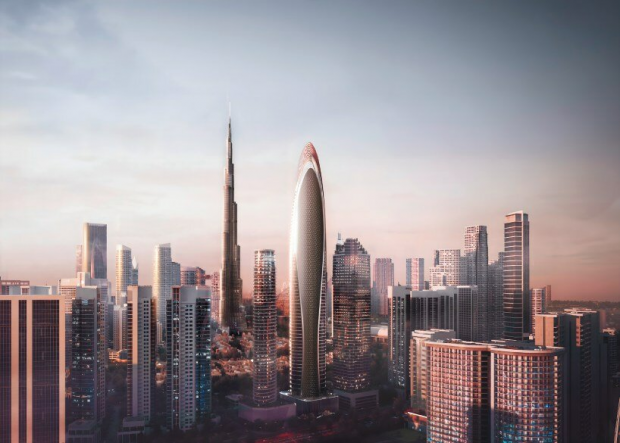 Mercedes-Benz Places Showcases A Sinuous and Futuristic Architectural Landmark Redefining Dubai's Skyline