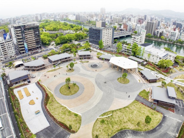 Hiroshima Gate Park’s Redesign Signifies as a Blend of Historical Preservation and Modern Revitalization