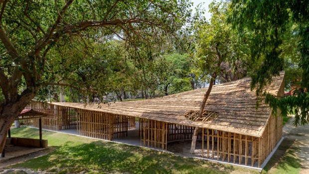 Bamboo Northeast Pavilion at the 2023 Surajkund Craft Fair Presents a Harmonious Coexistence of Tradition, Skill, and Culture