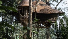Tree House at Bambu Indah by IBUKU Displays Luminous Ambiance with its Jungle Living Design 