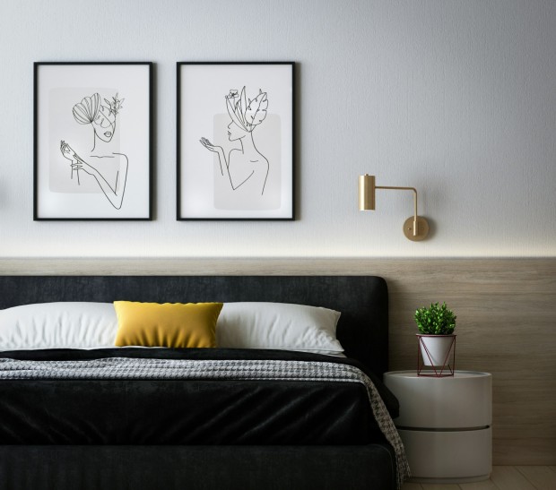 How to Artfully Design Walls With Art and Picture Frames