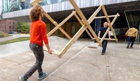 Architecture Students at Cornell University Prepares to Soar on Dragon Day
