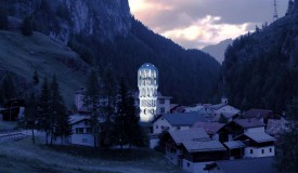 The White Tower Tor Alva Utilizes 3D Printing Technology to Redefine Alpine Architecture and Community Development