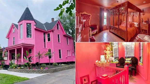 Barbie Dream House: A Pink Paradise in Hudson, Wisconsin for Only £875,000