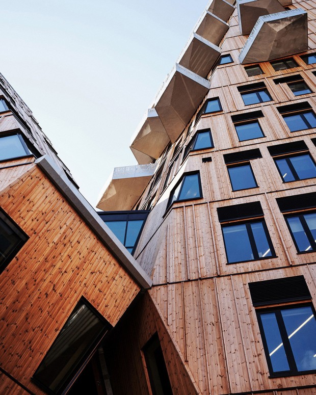 Snøhetta's Mixed-Use Building ‘Vertikal Nydalen’ Achieves Net-Zero Energy Usage in Oslo
