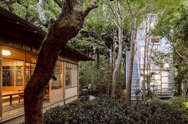 Osamu Morishita's Mountain Hotel Displays Translucent Cabins in Kobe’s Cedar Forests