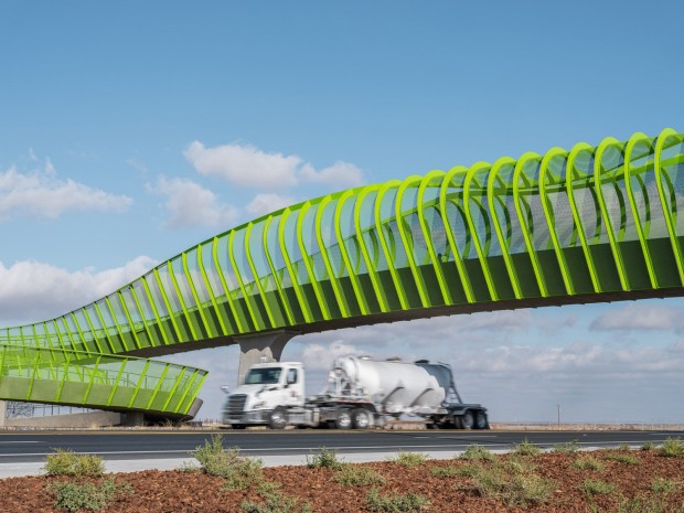 Wonder Bridge In Lost Hills, California, Boasts A Unique Design Inspired By The 