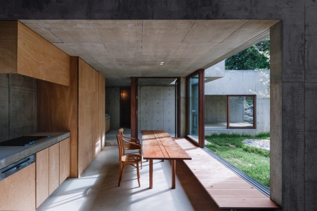 Studio Cochi's House in Sonda Combines Concrete Forms with Abe’s Modernist Influence