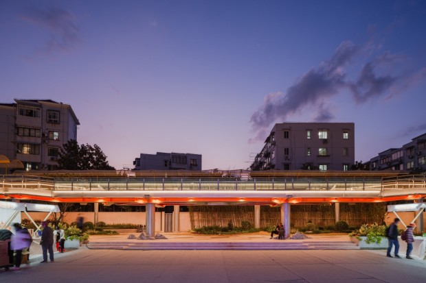 Atelier Liu Yuyang Architects Revitalizes Former Shanghai Rail Line into Vine-Like Walking Belt Community Park