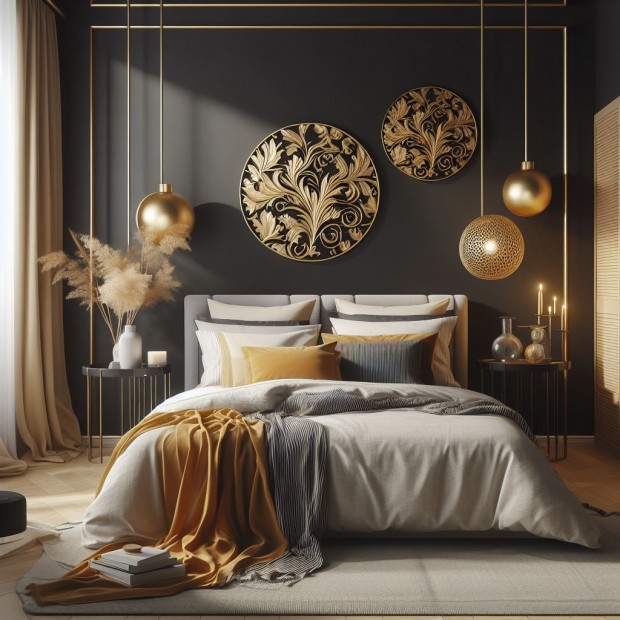 5 Design Tips to Enhance Your Bedroom with a Black Accent Wall