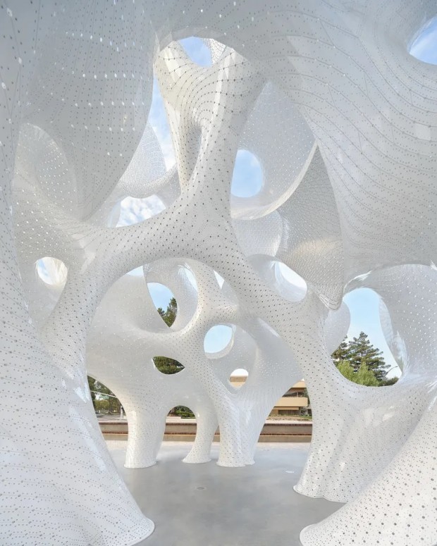 Google's Striking Installation 'The Orb Blends Artistry and Functionality at the Charleston East Campus in Mountain View