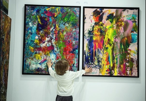 2-Year-Old's Artwork Sells for Up to a Staggering $7,000 in Art Market Frenzy