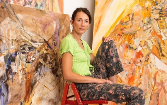 Francesca Mollett's Enigmatic Paintings Captivate Art World and Surge in Popularity