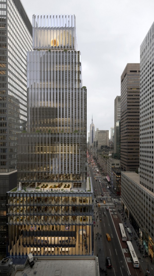 Rolex USA Headquarters at 665 Fifth Avenue Sets Sights on LEED Platinum Certification, Redefining Manhattan's Skyline