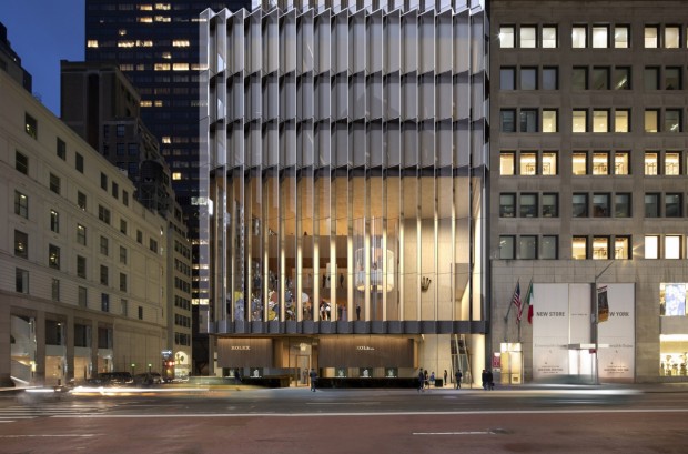 Rolex USA Headquarters at 665 Fifth Avenue Sets Sights on LEED Platinum Certification, Redefining Manhattan's Skyline