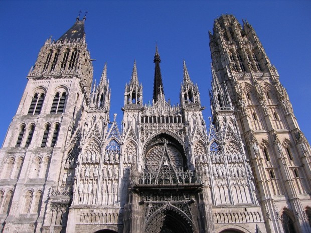 Rouen Cathedral, Renowned for Monet's Artistic Legacy, Spared from Fire Threat