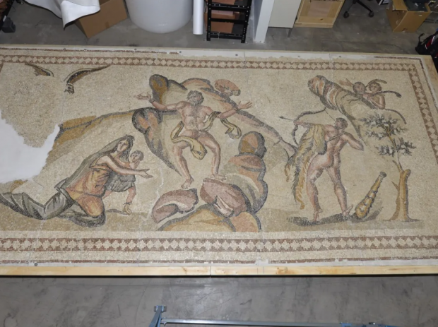 Palmdale Man Sentenced to Federal Prison for Illegally Importing Ancient Roman Mosaic from Syria Depicting Hercules