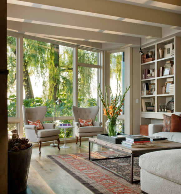 Traditional Living Room, Seattle