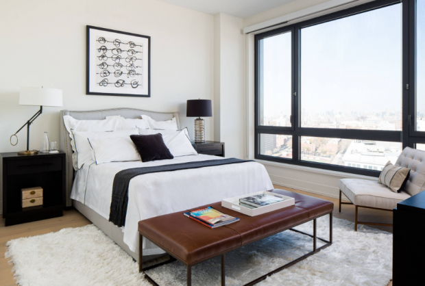 A Contemporary Brooklyn Apartment Contemporary Bedroom, New York