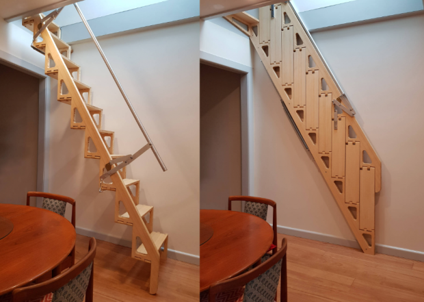 Foldable staircase