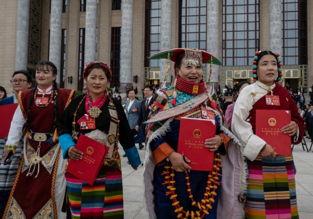 Activists Stage Protest at French Museums That Replaced Tibetan Art Names with Chinese Terms