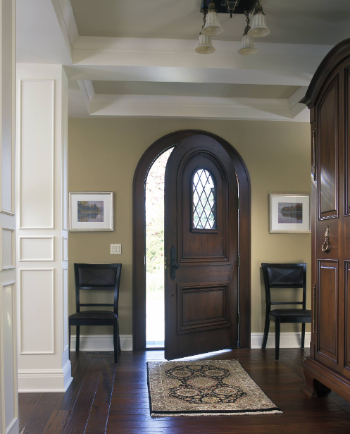 Front Entry - Modern 1920s Shingle Style Traditional Entry, Grand Rapids