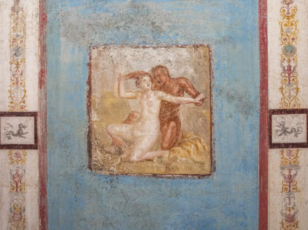 Erotic Art in a House at Pompeii