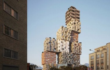 OODA’s Hora Vertikale: Transforming Tirana's Skyline With A Vertical Village Of 13 Stacked Cubes