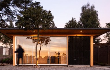 Los Pinos House Details a Unique Structure with the Use of Prefabricated Pine Partitions Setting New Standards for Contemporary Architecture