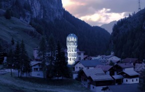 The White Tower Tor Alva Utilizes 3D Printing Technology to Redefine Alpine Architecture and Community Development