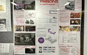 Parsons Interior Design Shines in "Paths to Professionalism" Exhibition at New York Port Authority