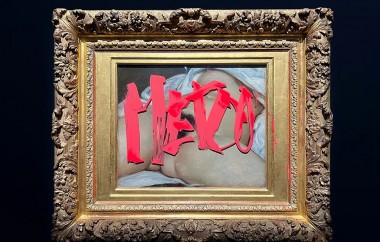Gustave Courbet’s 'L’origine du monde' Vandalized with 'MeToo' Slogan, Sparks Global Debate