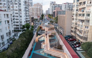 Atelier Liu Yuyang Architects Revitalizes Former Shanghai Rail Line Into Vine-Like Walking Belt Community Park