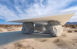 Kanye West’s Wife Bianca Censori Channels the Flintstones in Bold Stone Age-Inspired Architecture
