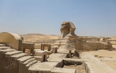 Tourists Visit Pyramids At Giza