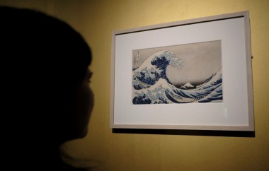 ITALY-ART-EXHIBITION-HOKUSAI