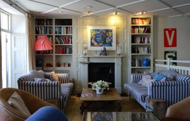 Fireplace in Living Room