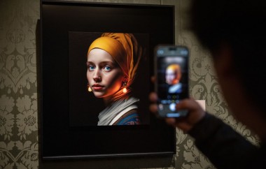 NETHERLANDS-ART-MUSEUM-TECHONOLGY-AI