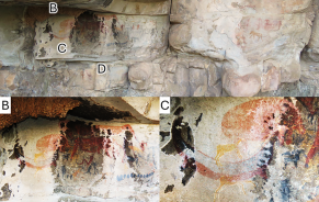 A possible later stone age painting of a dicynodont (Synapsida) from the South African Karoo