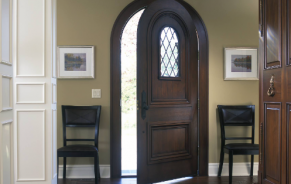 Front Entry - Modern 1920s Shingle Style Traditional Entry, Grand Rapids