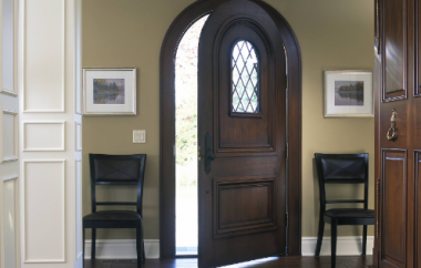 Front Entry - Modern 1920s Shingle Style Traditional Entry, Grand Rapids