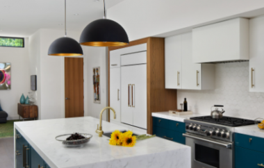 Poplar - Modern MCM Midcentury Kitchen, San Diego