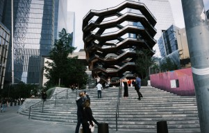 The "Vessel" At New York City's Hudson Yards Re-Opens After Series Of Suicides